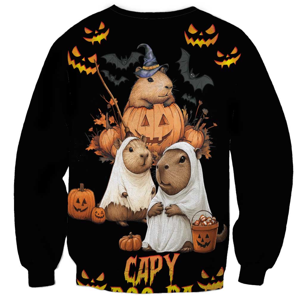 Capy-Boo-Ra Spooky Season Sweatshirt - Wonder Print Shop
