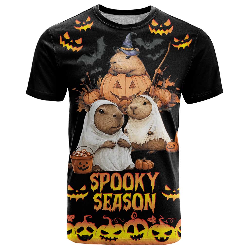 Capy-Boo-Ra Spooky Season T Shirt - Wonder Print Shop