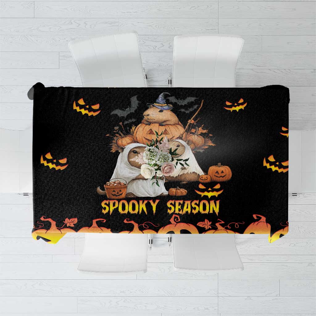 Capy-Boo-Ra Spooky Season Tablecloth - Wonder Print Shop