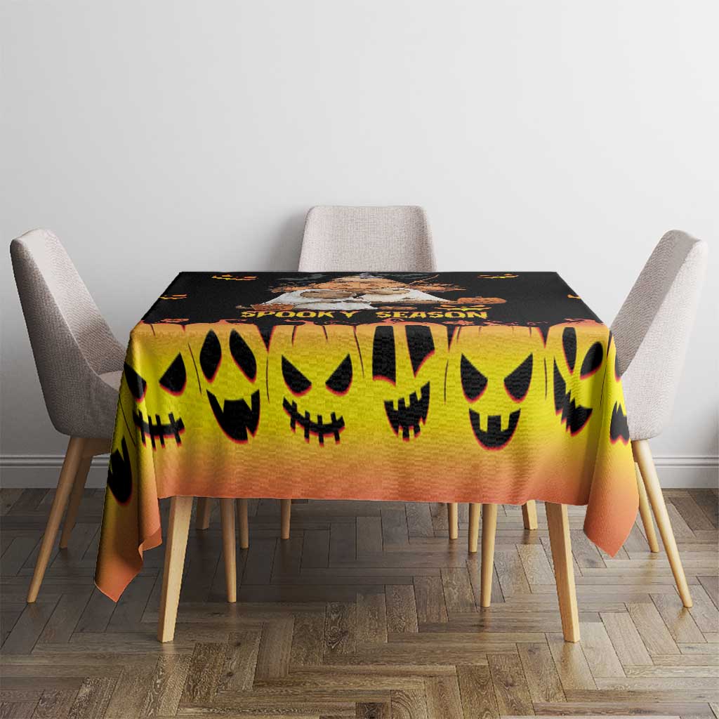 Capy-Boo-Ra Spooky Season Tablecloth - Wonder Print Shop
