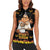 Capy-Boo-Ra Spooky Season Women Sleeveless Polo Shirt - Wonder Print Shop
