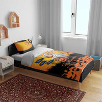 Happy Capy-Boo-Ra Bedding Set Capybara Ghost Trick or Treat LT9 - Wonder Print Shop