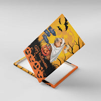 Happy Capy-Boo-Ra Canvas Wall Art Capybara Ghost Trick or Treat LT9 - Wonder Print Shop