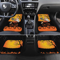 Happy Capy-Boo-Ra Car Mats Capybara Ghost Trick or Treat LT9 - Wonder Print Shop
