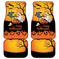 Happy Capy-Boo-Ra Car Mats Capybara Ghost Trick or Treat LT9 - Wonder Print Shop