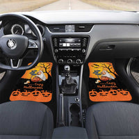 Happy Capy-Boo-Ra Car Mats Capybara Ghost Trick or Treat LT9 - Wonder Print Shop