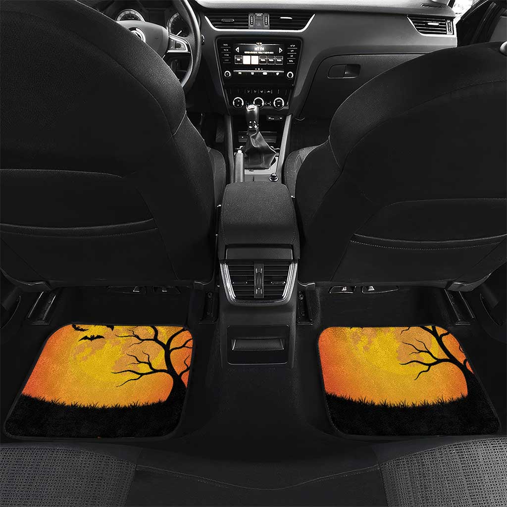 Happy Capy-Boo-Ra Car Mats Capybara Ghost Trick or Treat LT9 - Wonder Print Shop
