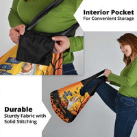 Happy Capy-Boo-Ra Grocery Bag Capybara Ghost Trick or Treat