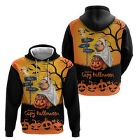Happy Capy-Boo-Ra Hoodie Capybara Ghost Trick or Treat - Wonder Print Shop