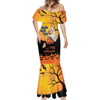 Happy Capy-Boo-Ra Mermaid Dress Capybara Ghost Trick or Treat - Wonder Print Shop