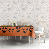 Happy Capy-Boo-Ra Tablecloth Capybara Ghost Trick or Treat - Wonder Print Shop