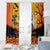 Happy Capy-Boo-Ra Window Curtain Capybara Ghost Trick or Treat - Wonder Print Shop