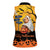 Happy Capy-Boo-Ra Women Sleeveless Polo Shirt Capybara Ghost Trick or Treat - Wonder Print Shop