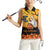 Happy Capy-Boo-Ra Women Sleeveless Polo Shirt Capybara Ghost Trick or Treat - Wonder Print Shop