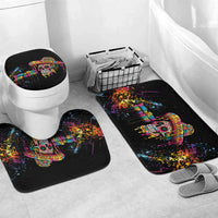 Dripping Sombrero Sugar Skull Bathroom Set Día de los Muertos - Wonder Print Shop