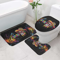 Dripping Sombrero Sugar Skull Bathroom Set Día de los Muertos - Wonder Print Shop