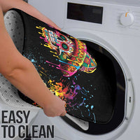 Dripping Sombrero Sugar Skull Bathroom Set Día de los Muertos - Wonder Print Shop