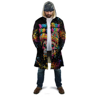 Dripping Sombrero Sugar Skull Cloak Día de los Muertos - Wonder Print Shop