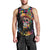 Dripping Sombrero Sugar Skull Men Tank Top Día de los Muertos - Wonder Print Shop