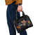 Dripping Sombrero Sugar Skull Shoulder Handbag Día de los Muertos - Wonder Print Shop