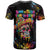 Dripping Sombrero Sugar Skull T Shirt Día de los Muertos - Wonder Print Shop