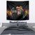 Dripping Sombrero Sugar Skull Tapestry Día de los Muertos - Wonder Print Shop