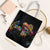 Dripping Sombrero Sugar Skull Tote Bag Día de los Muertos - Wonder Print Shop