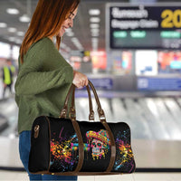 Dripping Sombrero Sugar Skull Travel Bag Día de los Muertos - Wonder Print Shop