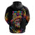 Dripping Sombrero Sugar Skull Zip Hoodie Día de los Muertos - Wonder Print Shop