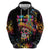 Dripping Sombrero Sugar Skull Zip Hoodie Día de los Muertos - Wonder Print Shop