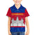 Personalised Cambodia Family Matching Short Sleeve Bodycon Dress and Hawaiian Shirt With Simple Flag Style - Wonder Print Shop