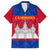 Personalised Cambodia Hawaiian Shirt With Simple Flag Style - Wonder Print Shop