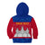 Personalised Cambodia Kid Hoodie With Simple Flag Style - Wonder Print Shop