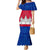 Personalised Cambodia Mermaid Dress With Simple Flag Style - Wonder Print Shop