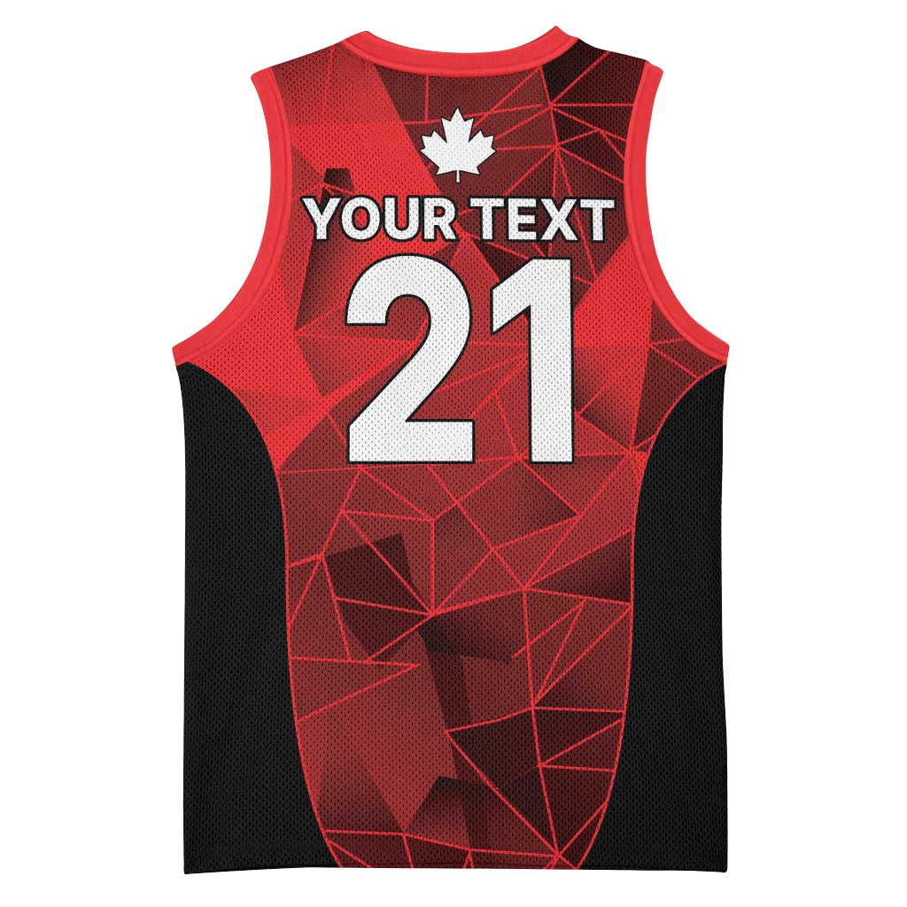 Custom Canada Cricket Spirit 2026 Basketball Jersey World T20 Edition - Wonder Print Shop