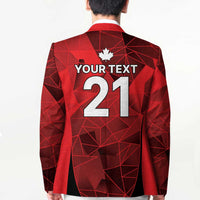 Custom Canada Cricket Spirit 2026 Blazer World T20 Edition - Wonder Print Shop
