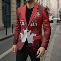 Custom Canada Cricket Spirit 2026 Blazer World T20 Edition - Wonder Print Shop