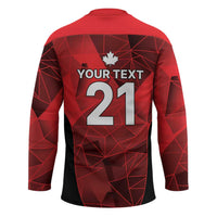 Custom Canada Cricket Spirit 2026 Hockey Jersey World T20 Edition - Wonder Print Shop