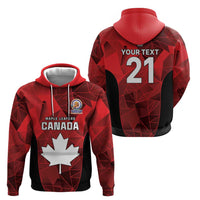 Custom Canada Cricket Spirit 2026 Hoodie World T20 Edition - Wonder Print Shop