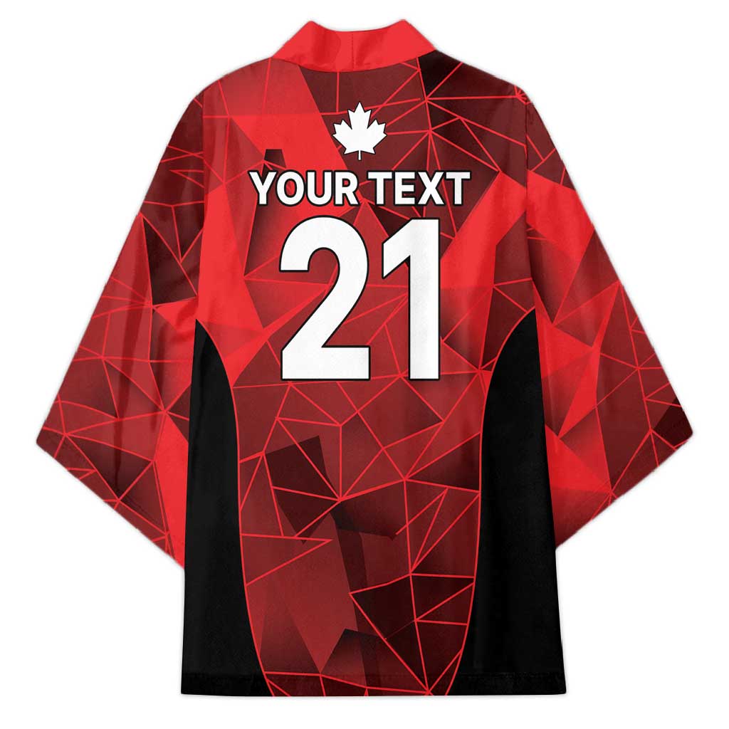 Custom Canada Cricket Spirit 2026 Kimono World T20 Edition - Wonder Print Shop