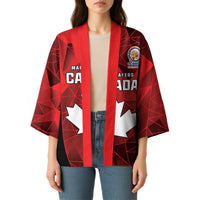 Custom Canada Cricket Spirit 2026 Kimono World T20 Edition - Wonder Print Shop