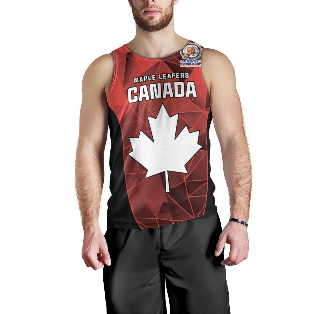 Custom Canada Cricket Spirit 2026 Men Tank Top World T20 Edition - Wonder Print Shop