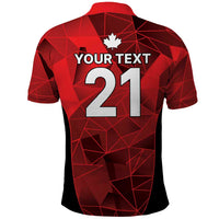 Custom Canada Cricket Spirit 2026 Polo Shirt World T20 Edition - Wonder Print Shop