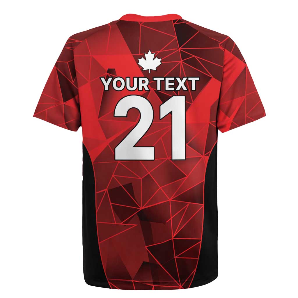 Custom Canada Cricket Spirit 2026 Rugby Jersey World T20 Edition - Wonder Print Shop