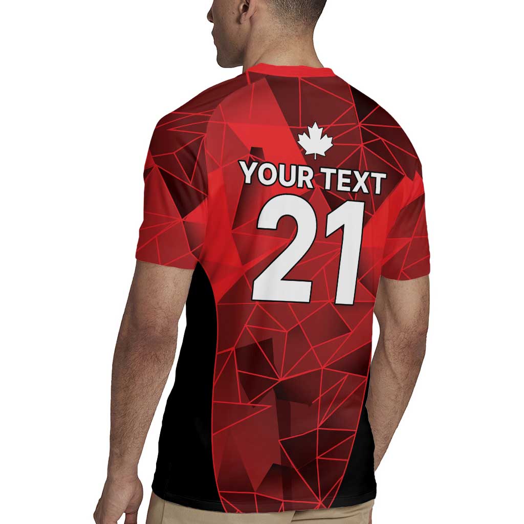 Custom Canada Cricket Spirit 2026 Rugby Jersey World T20 Edition - Wonder Print Shop