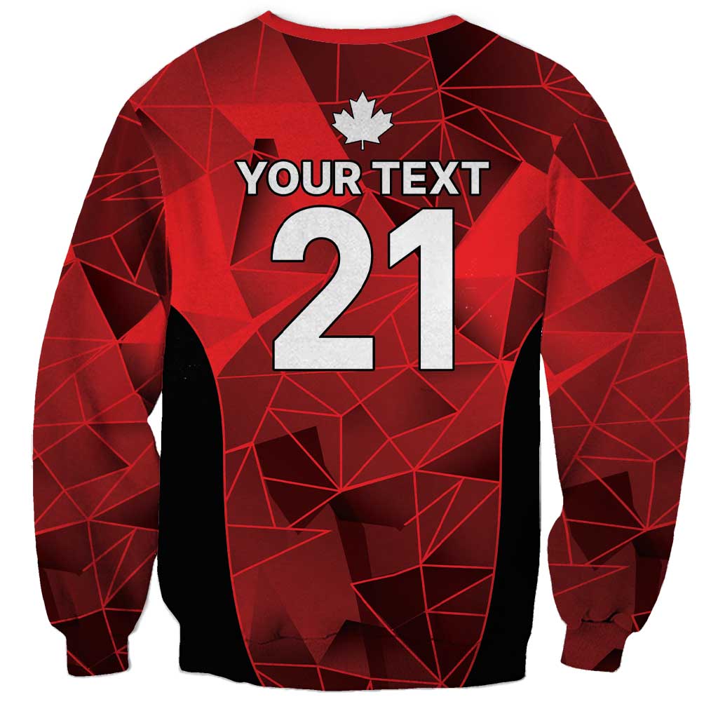 Custom Canada Cricket Spirit 2026 Sweatshirt World T20 Edition - Wonder Print Shop