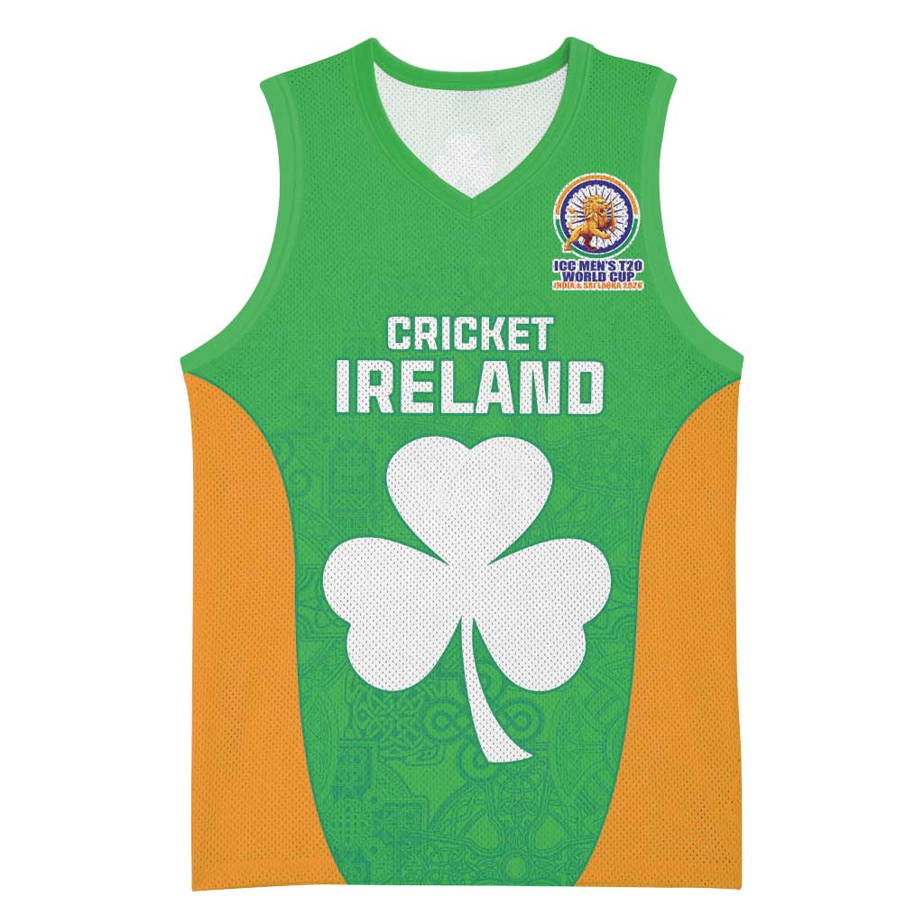 Custom Ireland Cricket Spirit 2026 Basketball Jersey World T20 Edition - Wonder Print Shop
