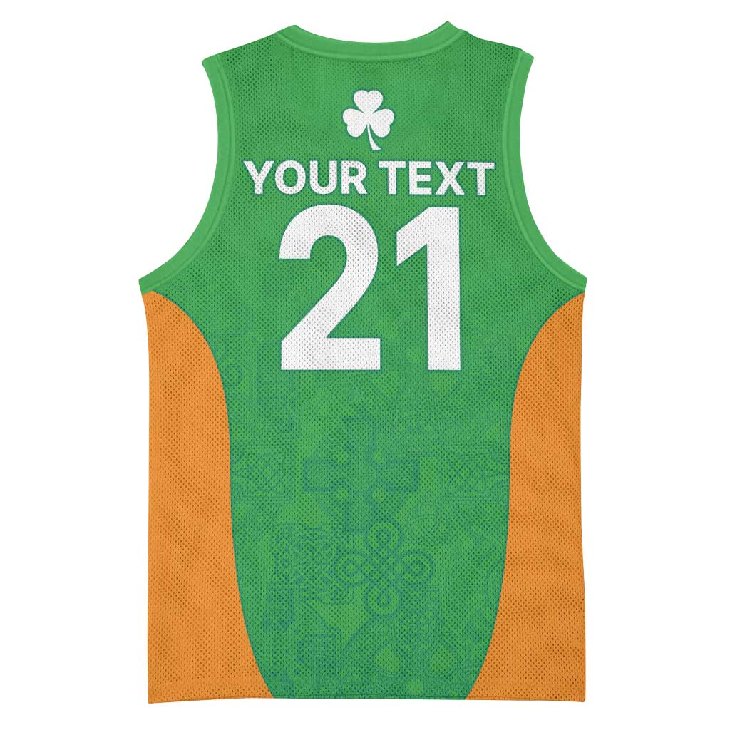 Custom Ireland Cricket Spirit 2026 Basketball Jersey World T20 Edition - Wonder Print Shop