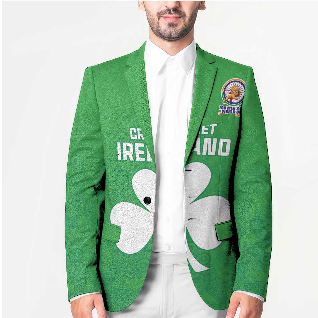 Custom Ireland Cricket Spirit 2026 Blazer World T20 Edition - Wonder Print Shop