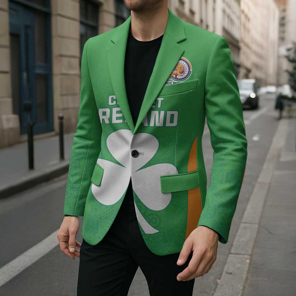Custom Ireland Cricket Spirit 2026 Blazer World T20 Edition - Wonder Print Shop